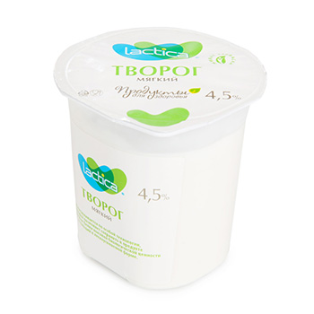 

Творог мягкий Lactica 4.5% 120 г