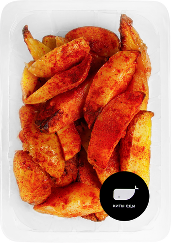 

Дольки картофельные Киты еды аппетитные запеченные малый вес