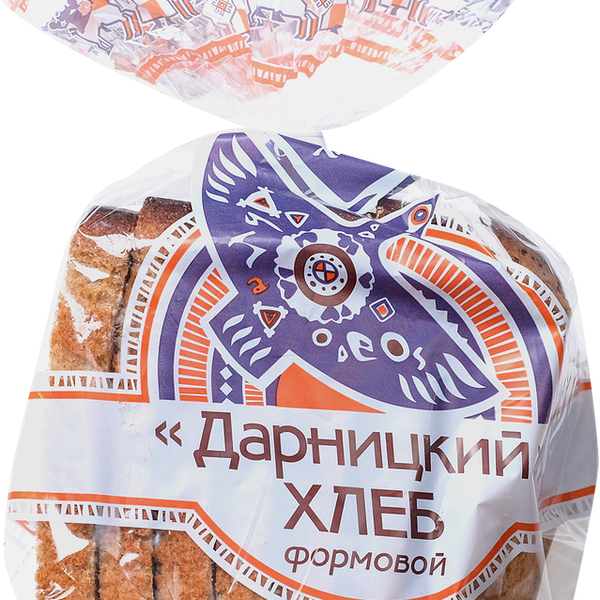Хлеб формовой СЫКТЫВКАРХЛЕБ Дарницкий в нарезке половинка