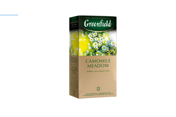 Чайный напиток травяной Greenfield Camomile Meadow в пакетиках
