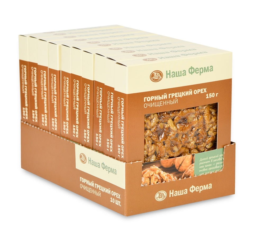 

Грецкий орех горный, «Наша Ферма», 150 г, Киргизская республика