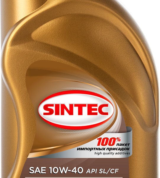 Масло моторное полусинтетическое Sintec SAE 10W-40 API SL/CF
