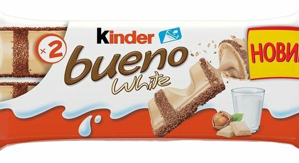 Шоколад буэно белый с вафлями ТМ Kinder (Киндер)
