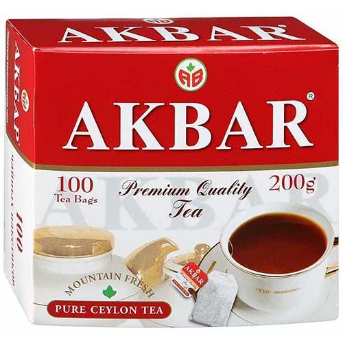Чай черный цейлонский Akbar Mountain Fresh 100*2г