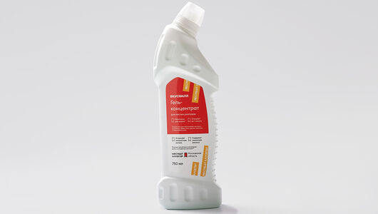 Гель-концентрат для чистки унитазов, 750 мл