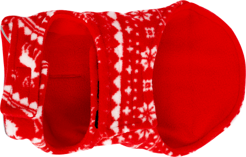 Свитер для животных Рождественский вельветовый, размер S, 18х18х4см