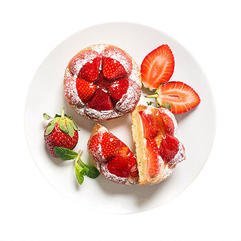 Тарталетка «Клубника» от шеф-кондитера