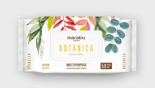 Салфетки влажные Botanica 50 шт