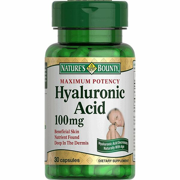Nature's Bounty Hyaluronic Acid капсулы 100 мг 30 шт 