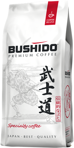 Кофе в зернах Bushido Specialty Coffee натуральный жареный 227г
