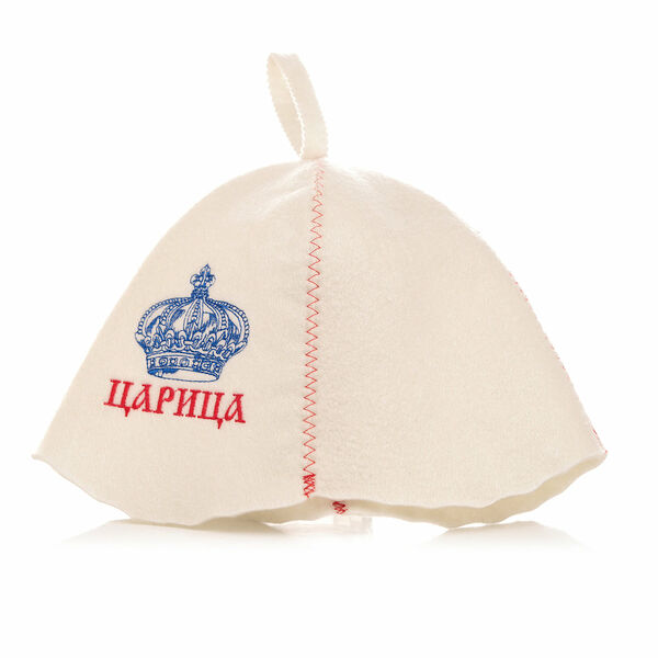 Шапка для сауны - царицы ТМ Домтрейд