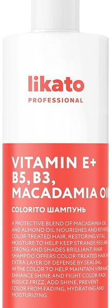 Шампунь-энергетик для волос Likato Colorito для окрашенных волос 400мл