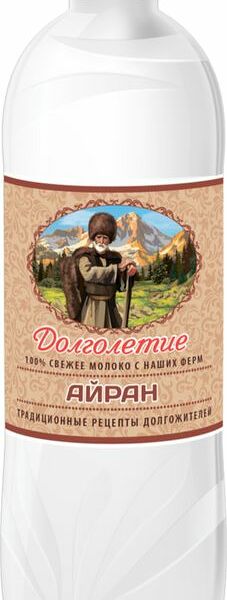Айран Долголетие 0.1% 500мл