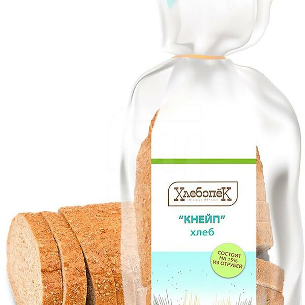 Хлеб Хлебопек Кнейп с отрубями в нарезке