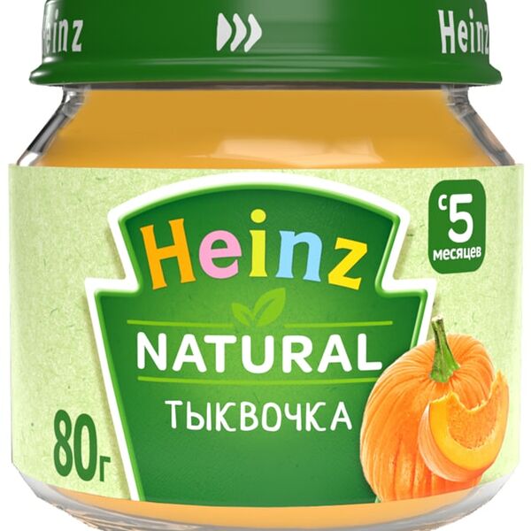Пюре Heinz Тыковка с 5 месяцев 80г