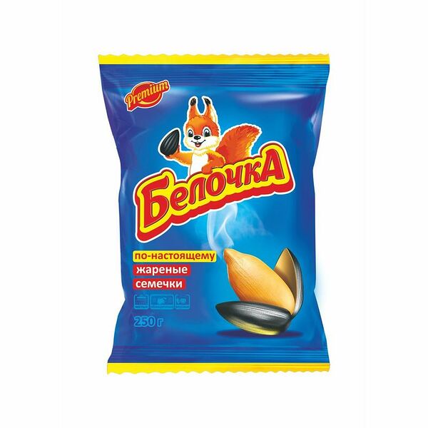 Семена подсолнечника Белочка жареные 250 г
