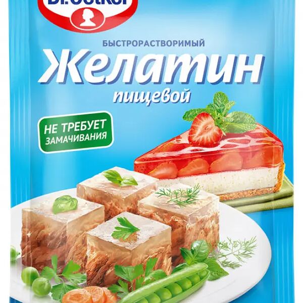 Желатин пищевой Dr. Oetker быстрорастворимый