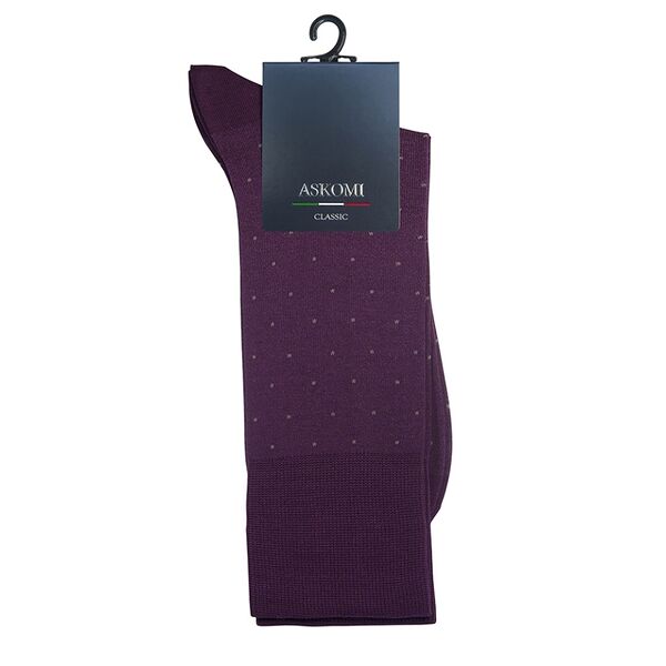Носки мужские Askomi Classic сливовые, 41-42 размер 