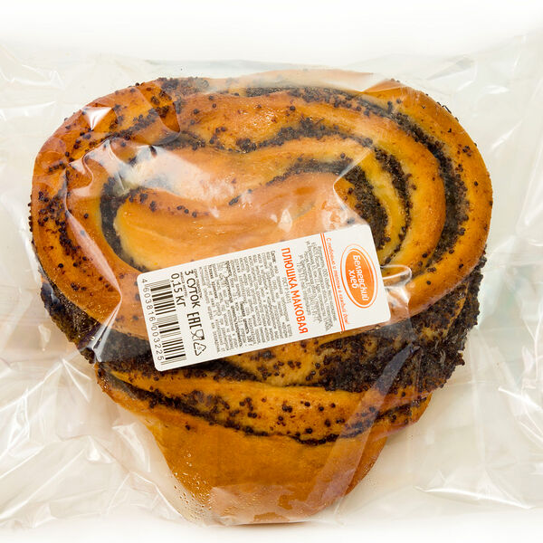 Плюшка Беляевский хлеб маковая 150 г