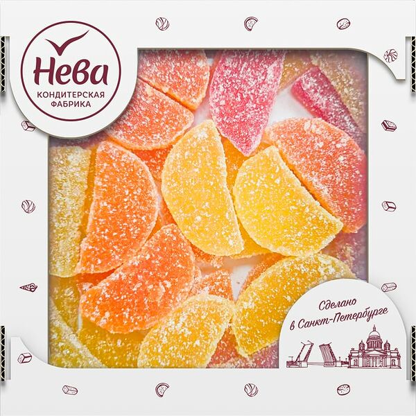 Мармелад Лянеж Дольки ассорти 620г