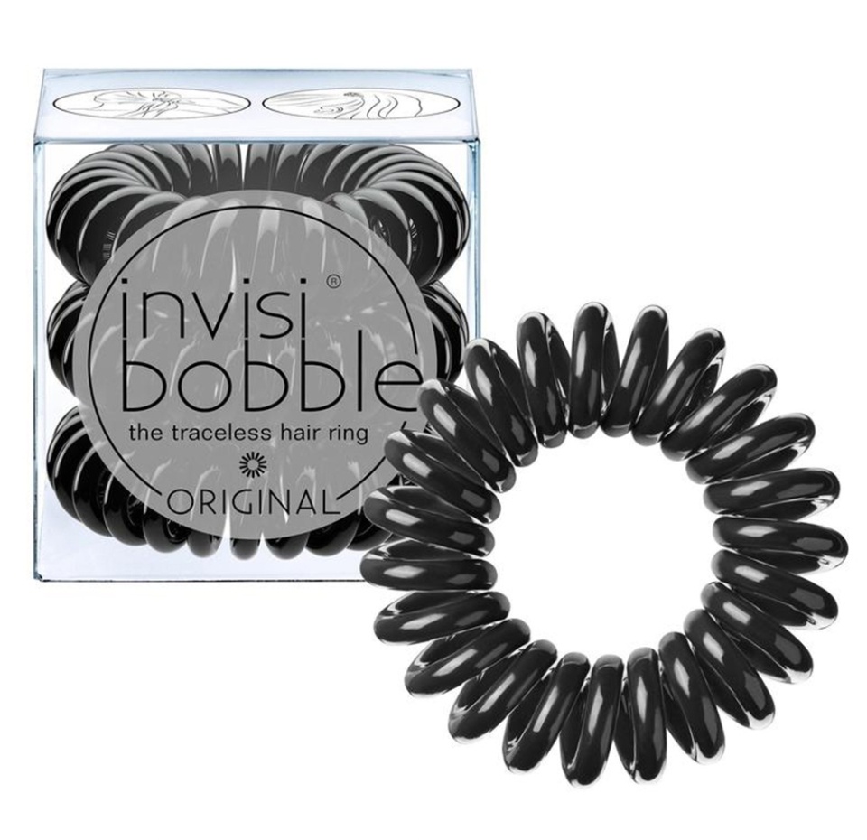 

INVISIBOBBLE Резинка-браслет для волос ORIGINAL True Black 3 шт
