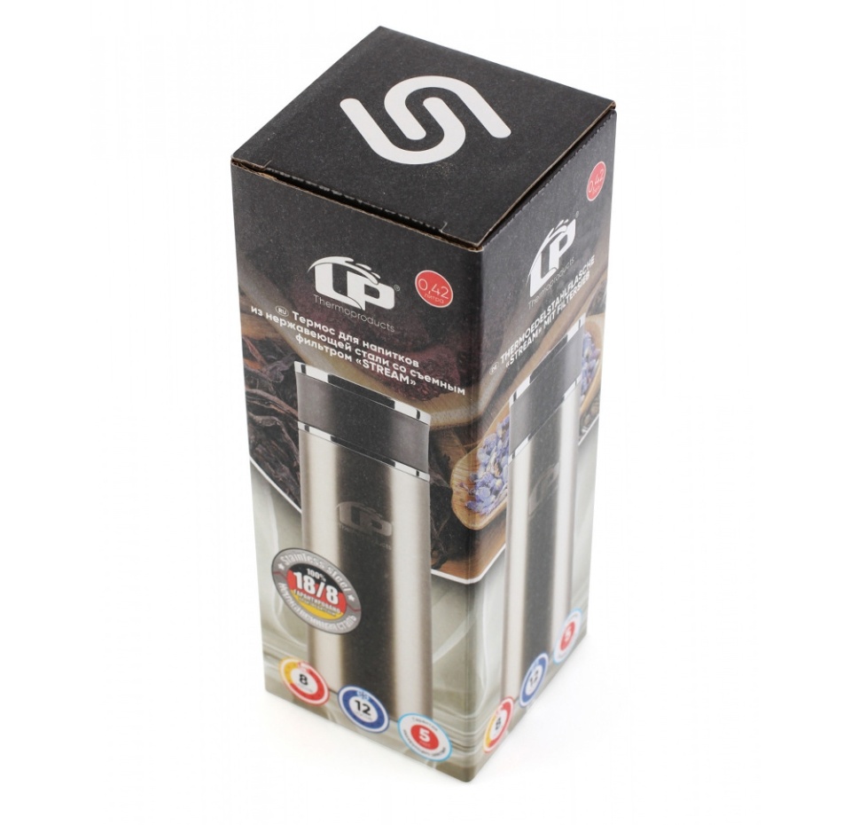 

Термос Lp stream Gray 0,42 л Китай