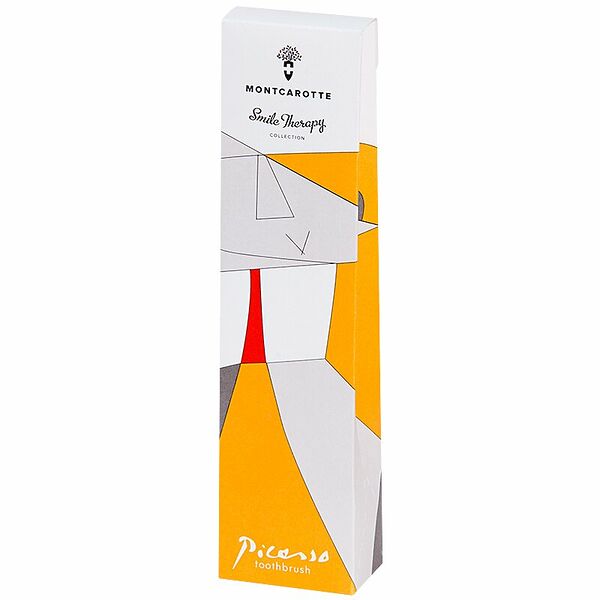 Зубная щетка MontCarotte Пикассо мягкая