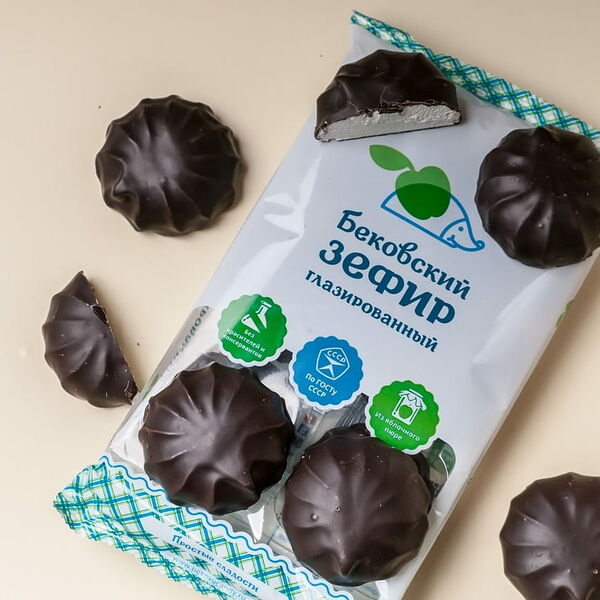 Зефир Бековский глазированный 175 г