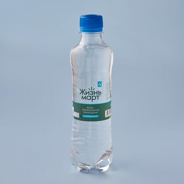Вода минеральная газированная 0,3 литра
