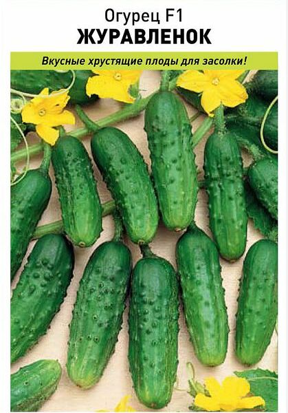 Семена Русский огород Огурец F1 Журавленок 0.25 г