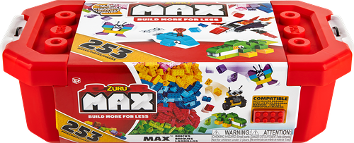 Конструктор MAX BUILD MORE Построй свой мир, 253 детали, Арт. 8346-S002