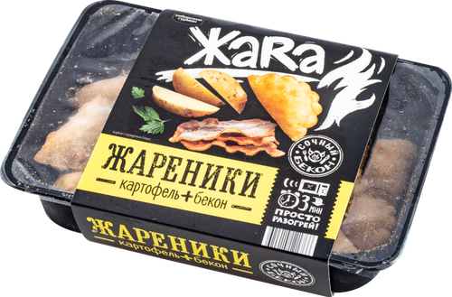 

Жареники ЖaRa с картофелем и беконом 300 г