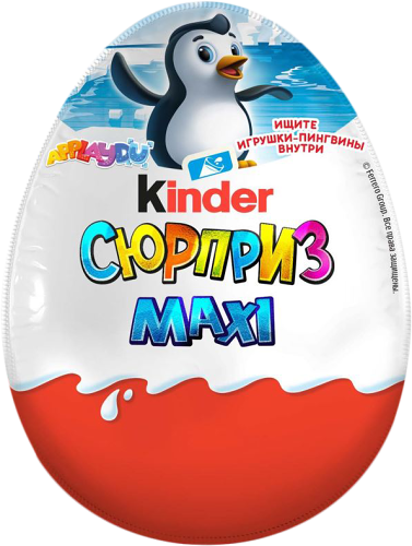 Яйцо шоколадное Kinder Сюрприз Maxi в ассортименте (Киндер Сюрприз Макси) ТМ Kinder (Киндер)