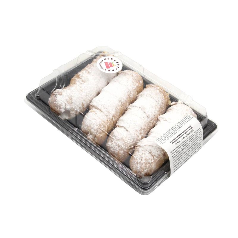 

Пирожное Сернурская Кондитерка Канноли ванильные с рикоттой 4x45 г