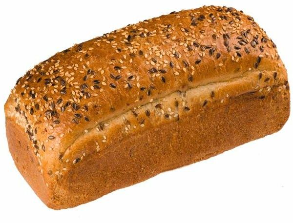 Хлеб Ашан с семенами подсолнечника и льна 255г