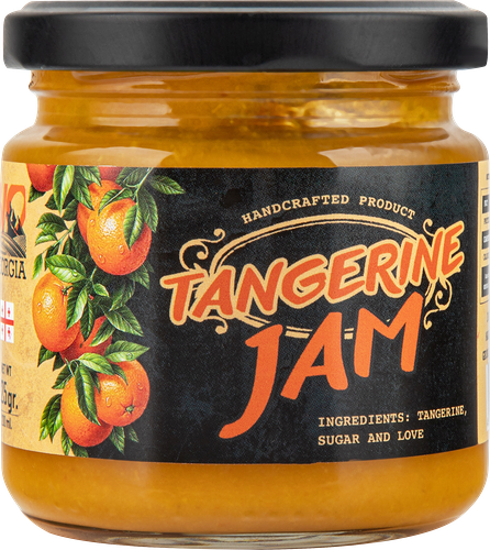 Джем BIO GEORGIA Tangerine jam, из мандаринов, 225г