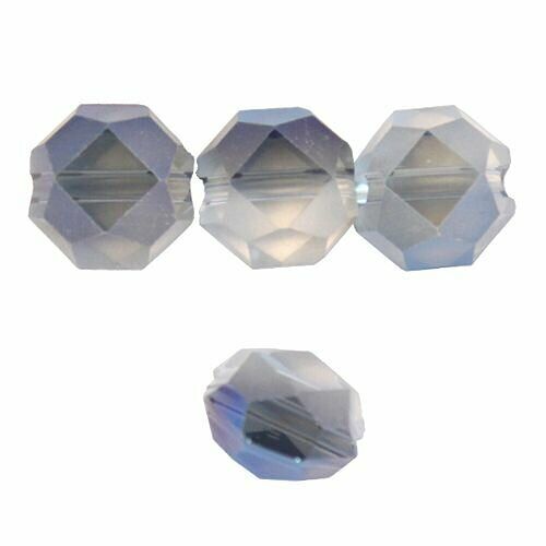 Бусины стеклянные, LXMSZ, 12MM, 10шт/упак(L-14 серый/синий)