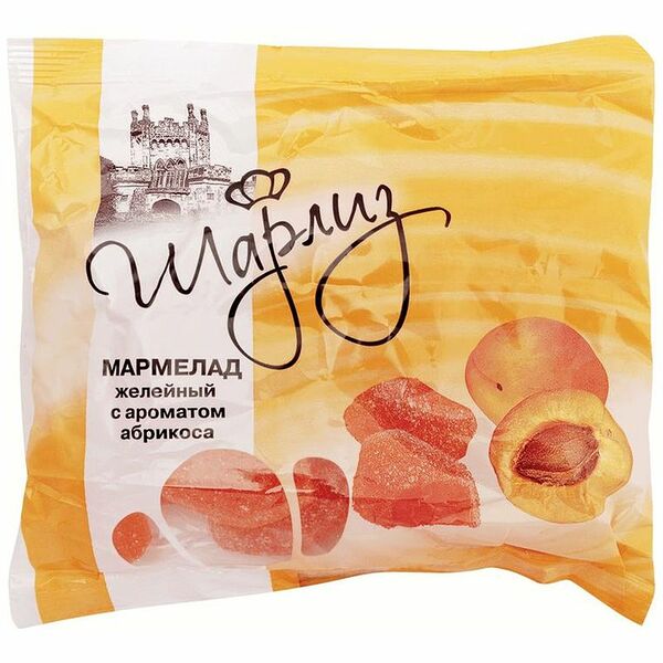 Мармелад Шарлиз желейный со вкусом абрикоса, 300г