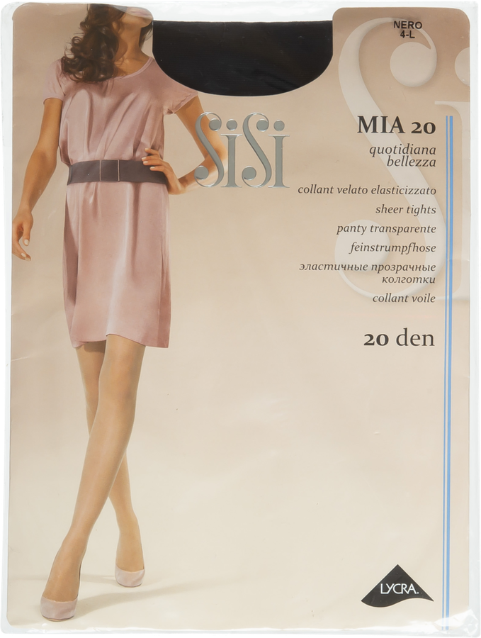 

Колготки женские SISI Mia 20 den nero 4