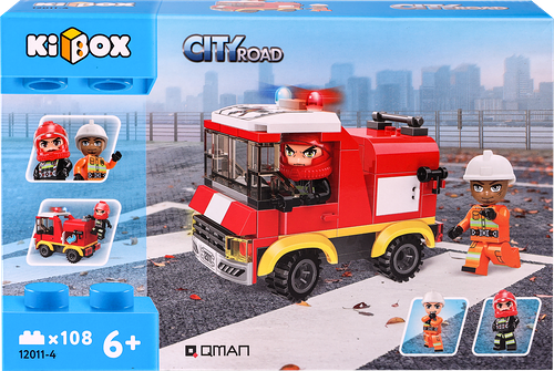 Конструктор KIBOX Пожарная служба, Арт. 12011