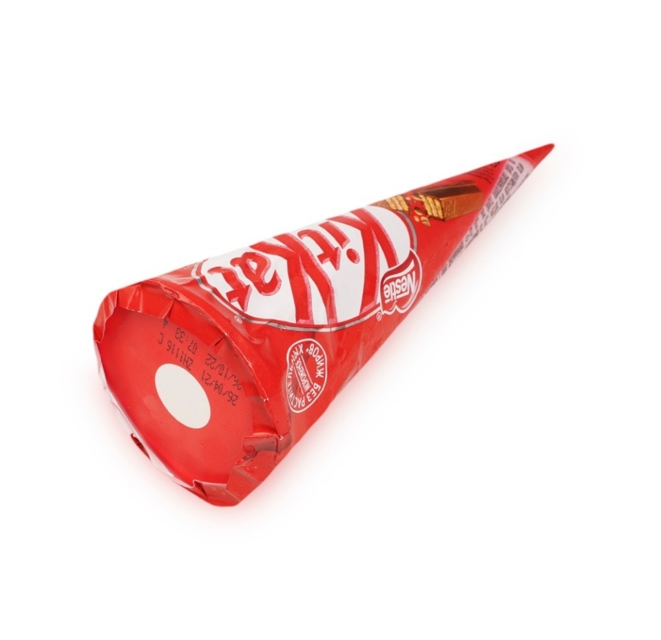 

Мороженое Nestle KitKat сливочное двухслойное с какао в рожке 77 г