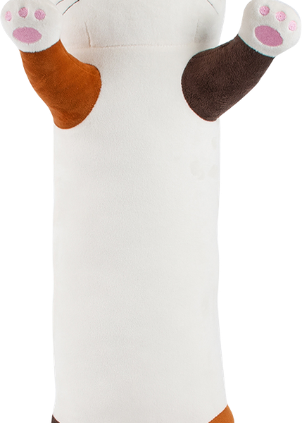 Мягкая игрушка Fancy Котик лежебока, 70 см