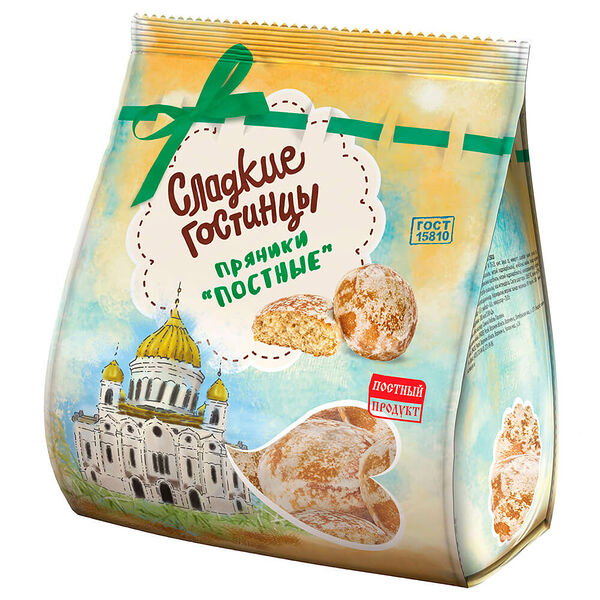 Пряники Наслада Постные сырцовые