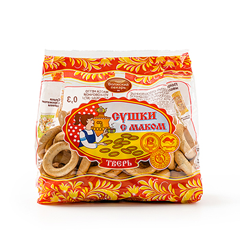 

Сушка Волжский пекарь с маком 300г, Россия