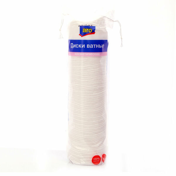 Ватные диски ТМ aro (аро), 80 штук