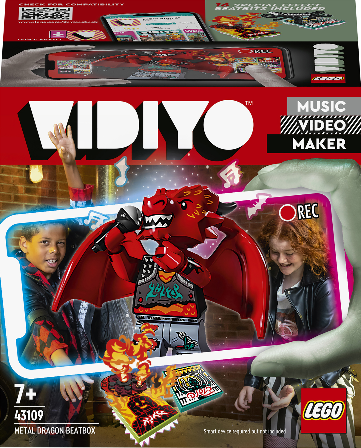 

Конструктор Lego Vidiyo Metal Dragon Beatbox
