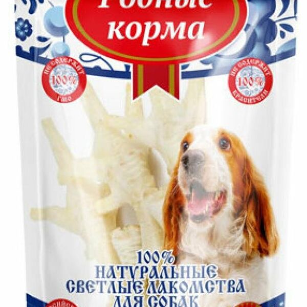 Лакомство для собак Родные корма лапки куриные