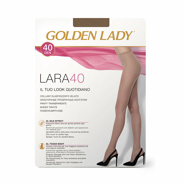 Колготки 40 den, melon (мелон), размер 3 ТМ Golden Lady (Голден Леди)