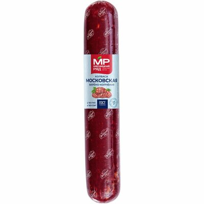 Колбаса Мясницкий ряд Московская варено-копченая вес