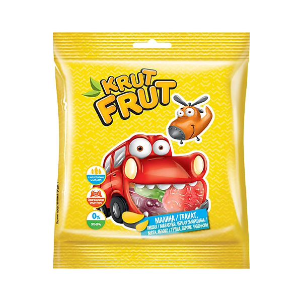 Мармелад KrutFrut Машинки 30г